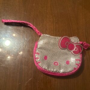 Hello Kitty Sparkling Pink Kids Wristlet